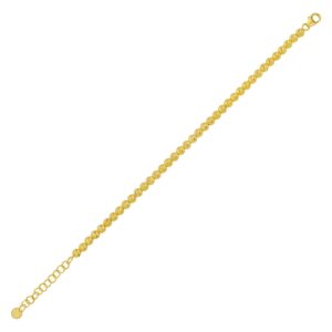 14K Yellow Gold Bead Bracelet (4.00 mm)